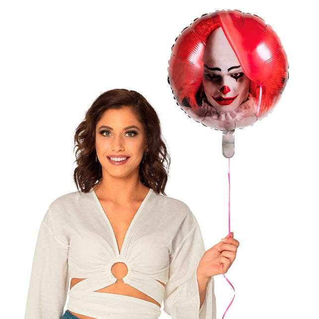 Boland Folieballon Horror clown