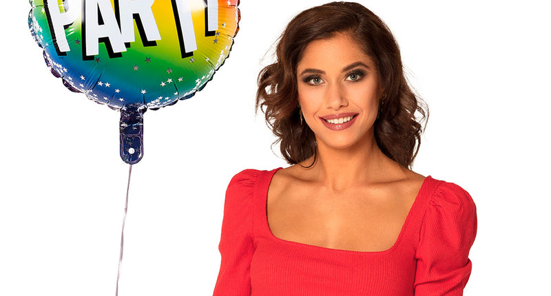Boland Folieballon Rainbow 'Party'