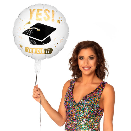 Boland Folieballon 'Yes you did it'