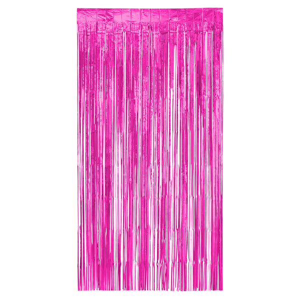 Boland Foliegordijn Metallic roze