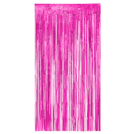Boland Foliegordijn Metallic roze