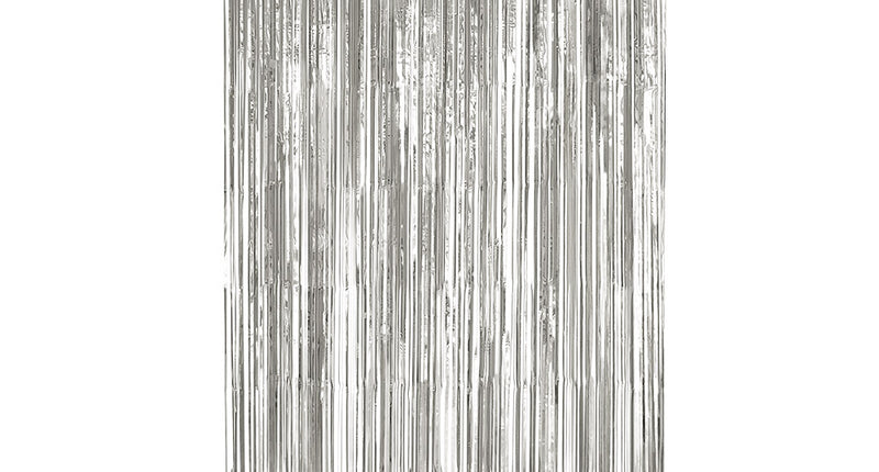 Boland Foliegordijn Metallic zilver