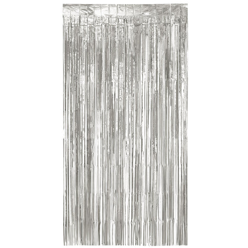 Boland Foliegordijn Metallic zilver