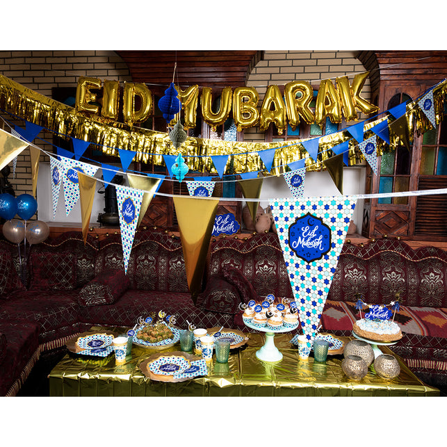 Boland Folievlaggenlijn 'Eid Mubarak'