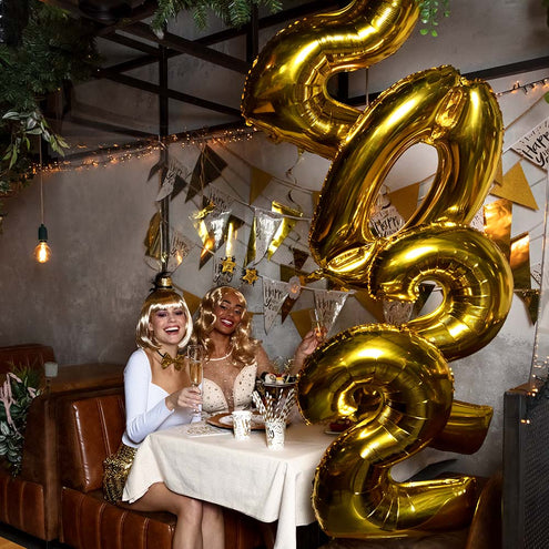 Boland Folievlaggenlijn Metallic goud