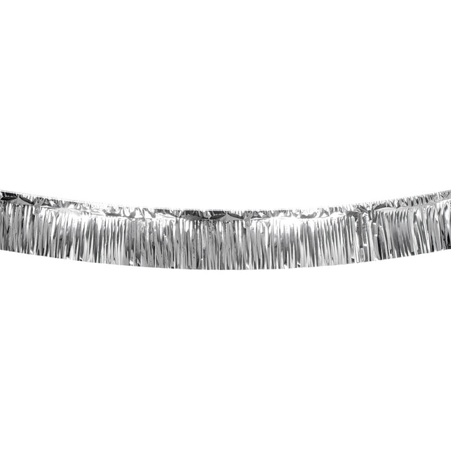 Boland Franjeslinger Metallic zilver