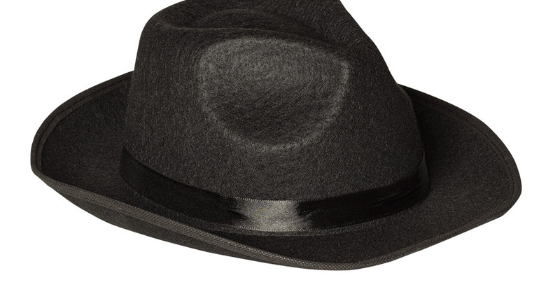 Boland Gangsterhoed Maffia zwart