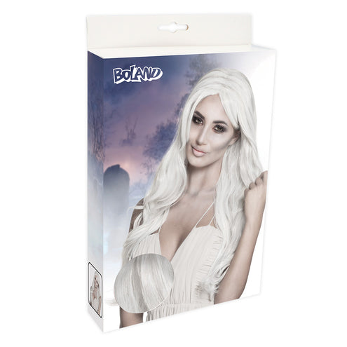 Boland Geesten pruik grijs wit lang