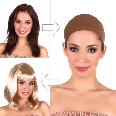 Boland Haarnetje pruiken kapje beige