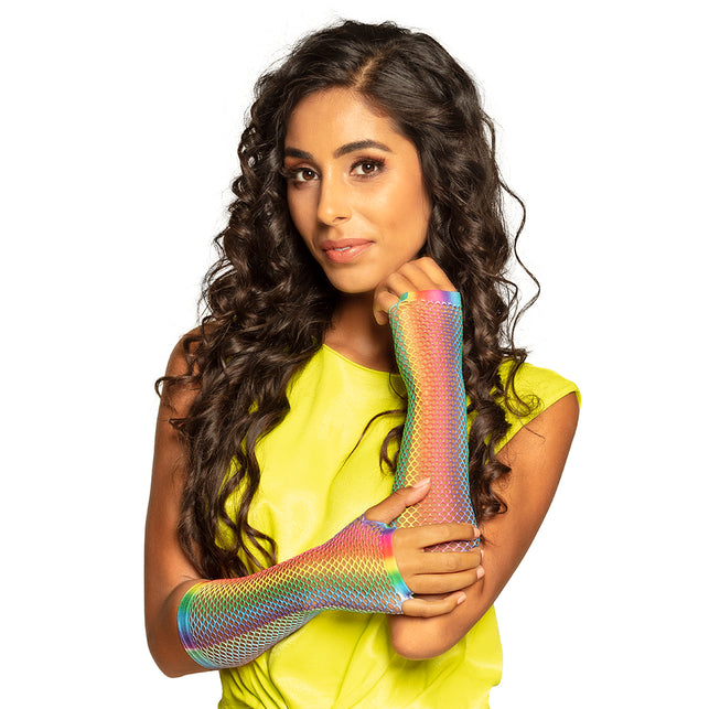 Boland Handschoenen elleboog New York regenboog