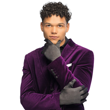 Boland Handschoenen pols Basic zwart