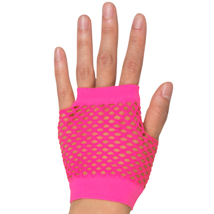 Boland Handschoenen pols New York neon roze