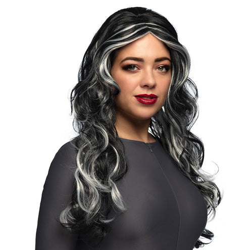 Boland Heksenpruik Swamp zwart grijs