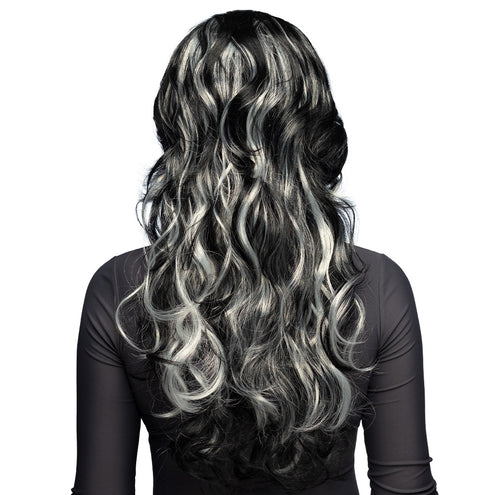 Boland Heksenpruik Swamp zwart grijs