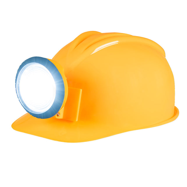 Boland Helm bouwvakker mijnwerker met licht