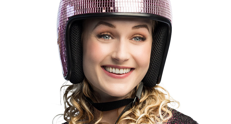 Boland Helm Disco roze