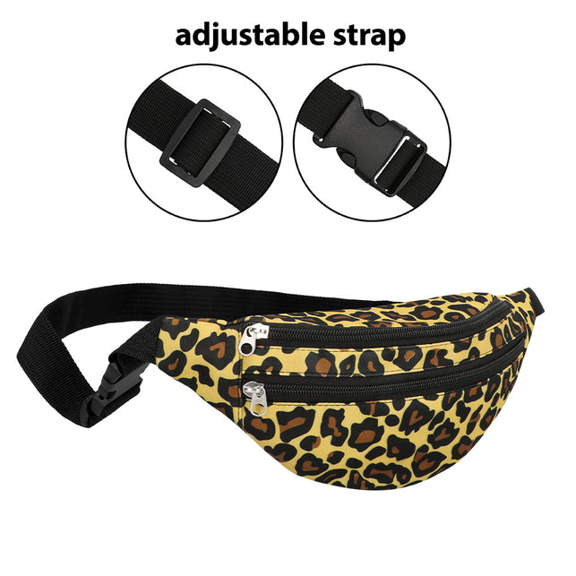 Boland Heuptasje Leopard bruin (festival heuptas)