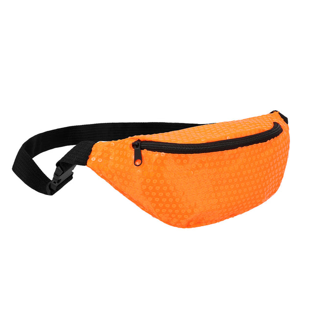 Boland Heuptasje pailletten neonoranje