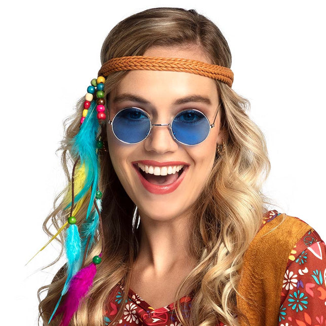 Boland Hippie bril John blauw