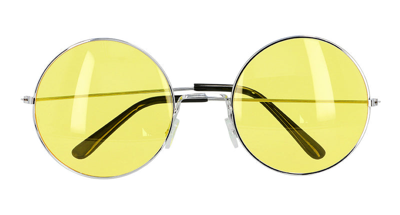 Boland Hippie bril XL geel