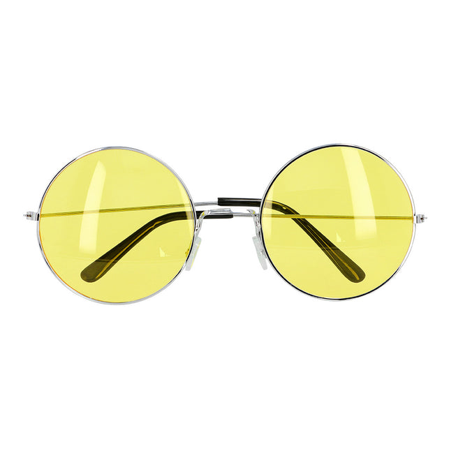 Boland Hippie bril XL geel