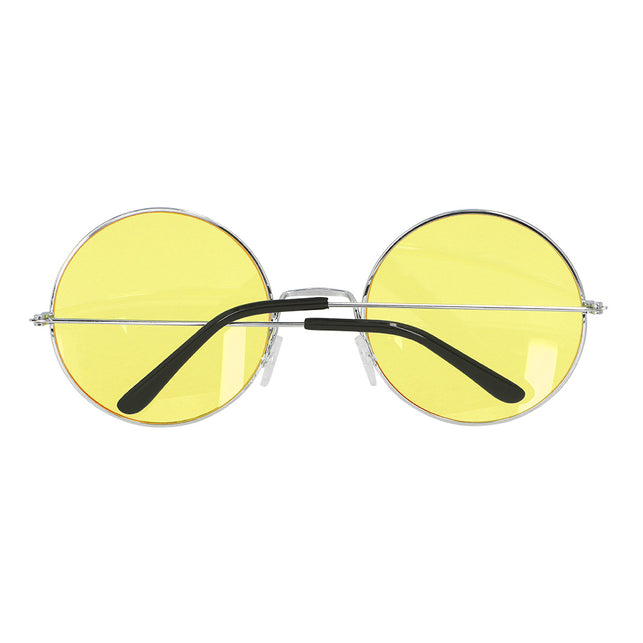 Boland Hippie bril XL geel