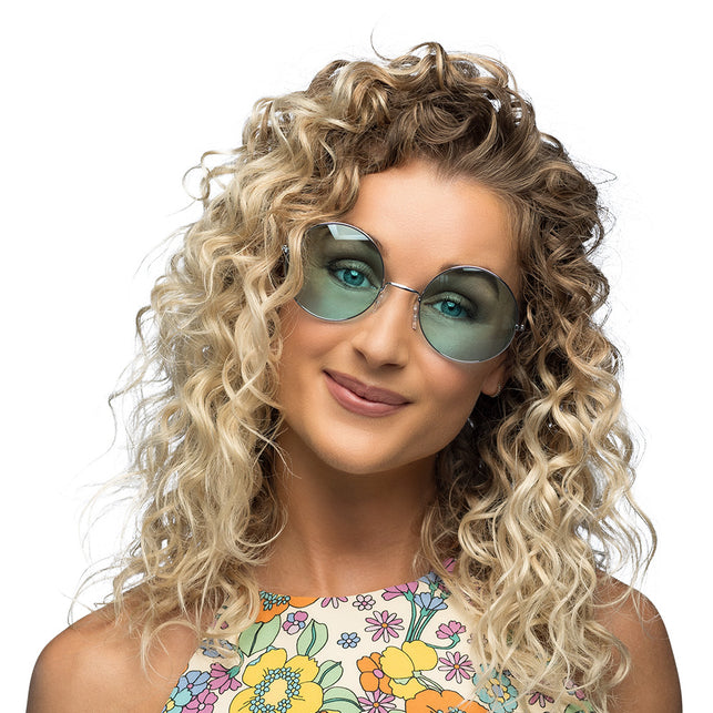 Boland Hippie bril XL groen