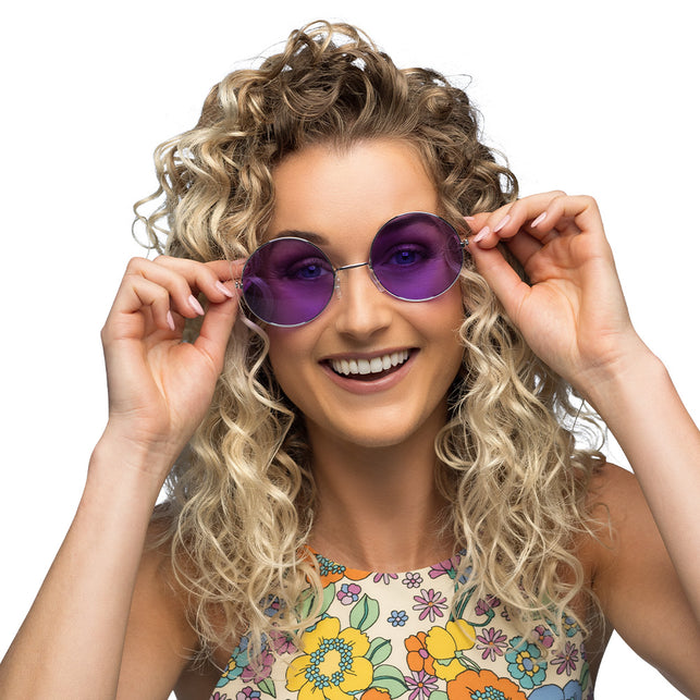 Boland Hippie bril XL paars