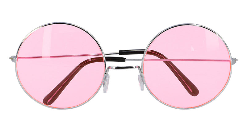 Boland Hippie bril XL roze