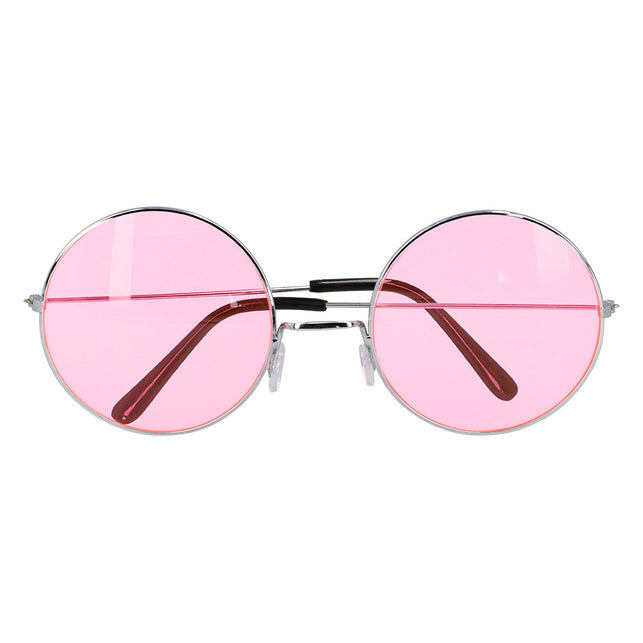 Boland Hippie bril XL roze