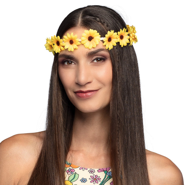 Boland Hippie hoofdband Zonnebloemen
