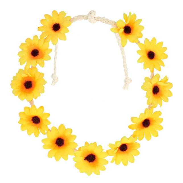 Boland Hippie hoofdband Zonnebloemen