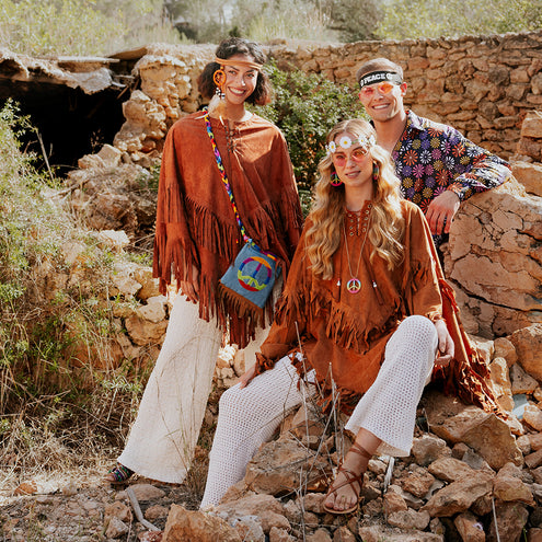 Boland Hippie schoudertasje Peace