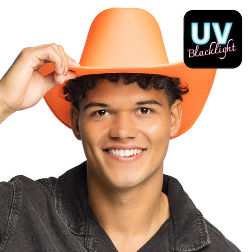 Boland Hoed cowboy Blaze neonoranje