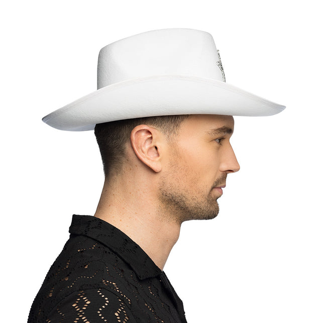 Boland Hoed cowboy Taylor wit