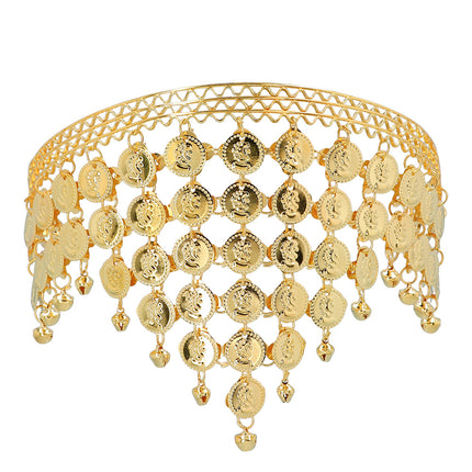 Boland Hoofdband Belly dance met muntjes