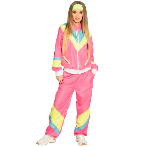 Boland Hoofdband Retro neon groen