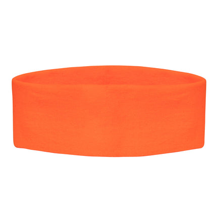 Boland Hoofdband Retro neon oranje