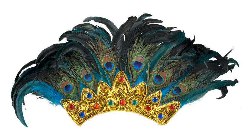 Boland Hoofdtooi Pauwenkoningin verentooi