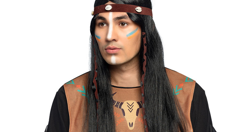 Boland Indianen pruik Takoda
