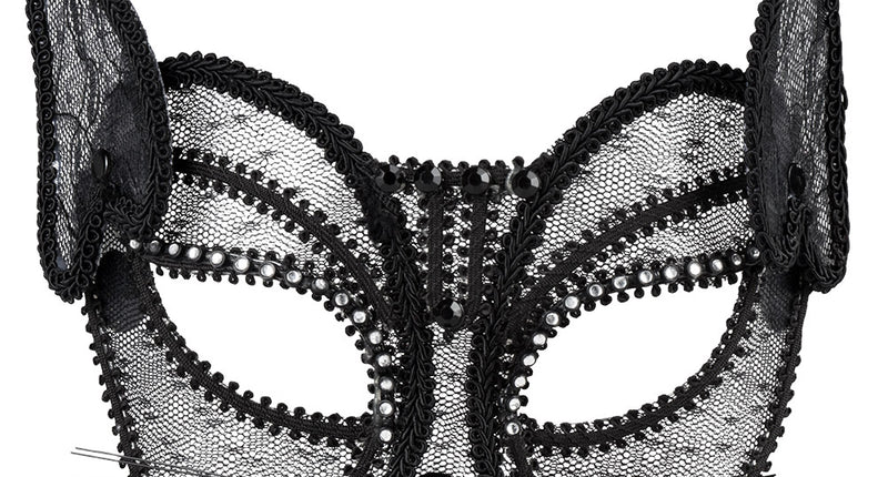 Boland Kanten oogmasker Kat de luxe