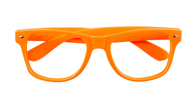 Boland Karakterbril neon oranje festival