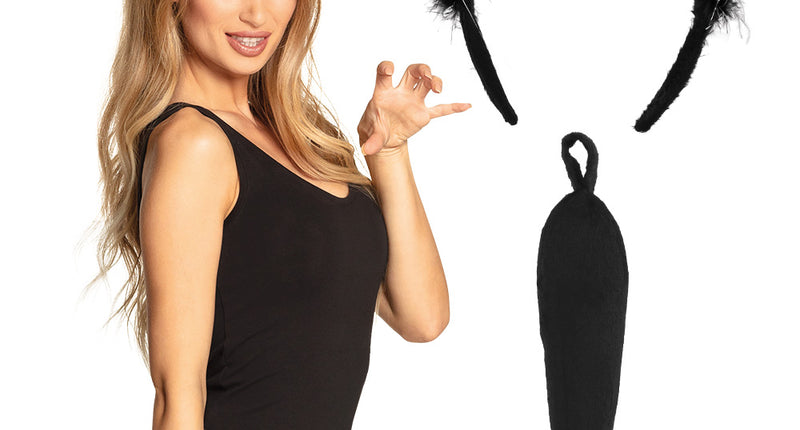 Boland Katten oren en staart set