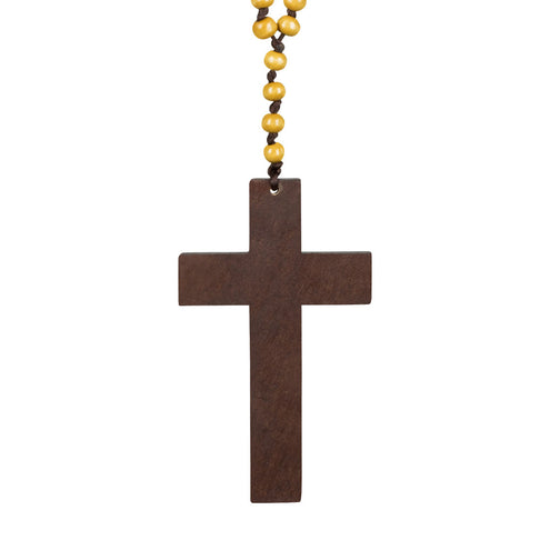 Boland Ketting Priesterkruis hout