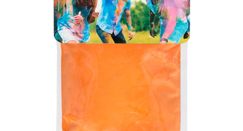 Boland Kleurpoeder Festival oranje