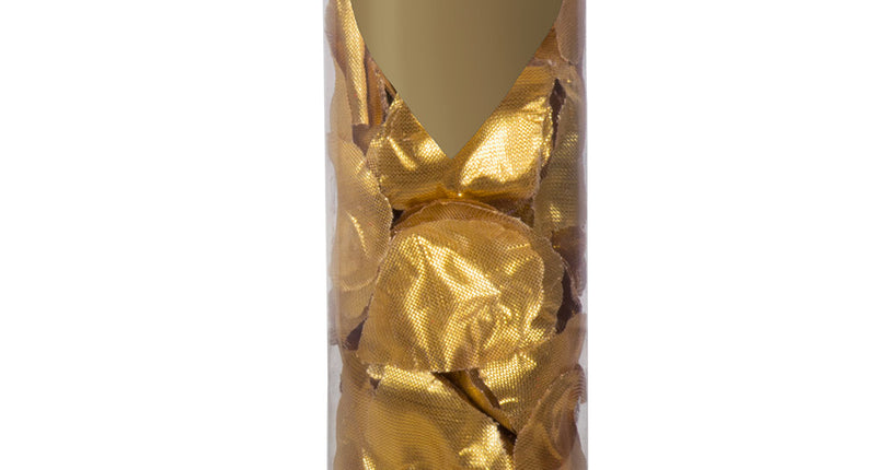 Boland Koker rozenblaadjes goud