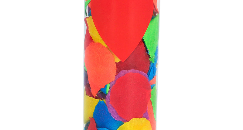 Boland Koker rozenblaadjes regenboog