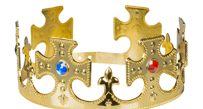 Boland Kroon Koning verstelbaar goud