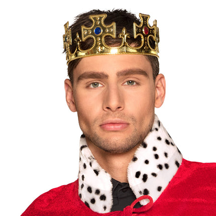 Boland Kroon Koning verstelbaar goud