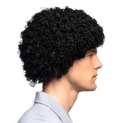 Boland Krullen pruik Ricardo zwart